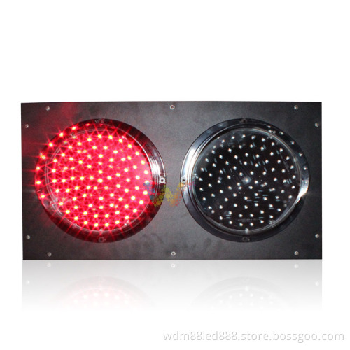 Dual Sided 200mm traffic light 2 aspects